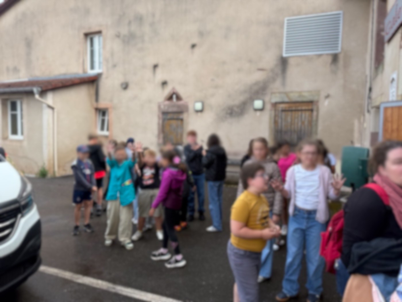 Les élèves de l’école primaire de Fontenoy-la-Joûte